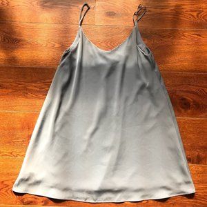 Oak + Fort A-Line Powder Blue Dress